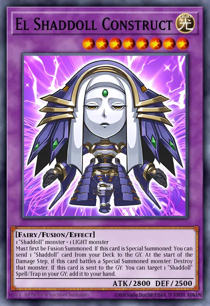 BLGG-EN006 El Shaddoll Construct Secret Rare (CHIBI)