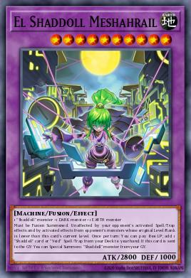 BLGG-EN022 El Shaddoll Meshahrail Secret Rare
