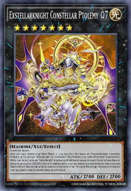 BLGG-EN018 Exstellarknight Constellar Ptolemy Ω7 Secret Rare