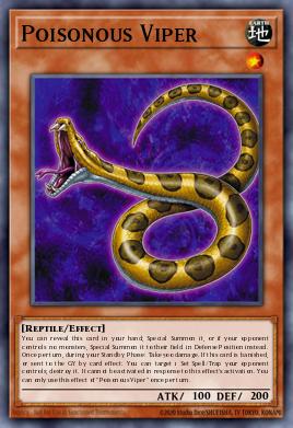 BLGG-EN030 Poisonous Viper Ultra Rare