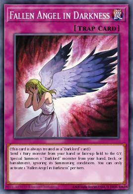 BLGG-EN031 Fallen Angel in Darkness Secret Rare
