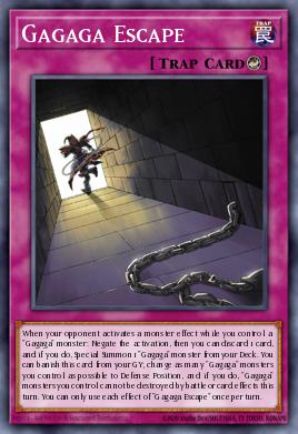 BLGG-EN037 Gagaga Escape Ultra Rare
