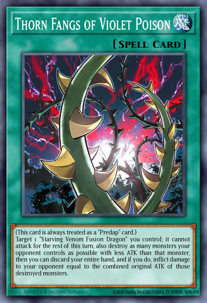 BLGG-EN039 Thorns of Violet Poison Ultra Rare