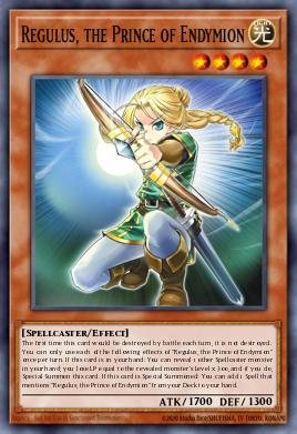 BLGG-EN050 Regulus, the Prince of Endymion Secret Rare