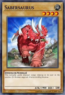 BLGG-EN052 Sabersaurus Ultra Rare
