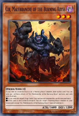 BLGG-EN064 Cir, Malebranche of the Burning Abyss Ultra Rare