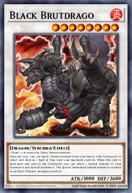 BLGG-EN089 Black Brutdrago Ultra Rare