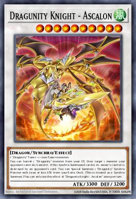 BLGG-EN091 Dragunity Knight – Ascalon Secret Rare