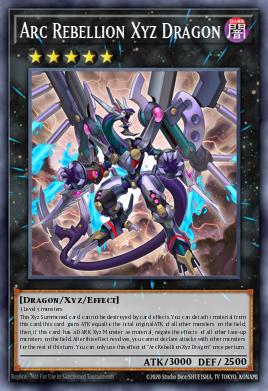 BLGG-EN100 Arc Rebellion Xyz Dragon Ultra Rare