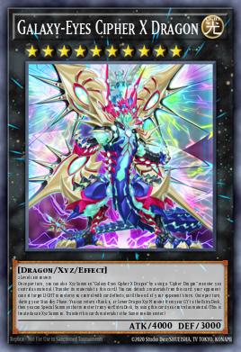 BLGG-EN101 Galaxy-Eyes Cipher X Dragon Secret Rare