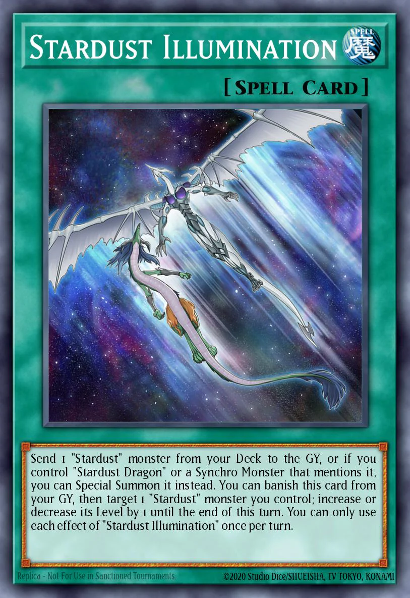 BLGG-EN120 Stardust Illumination	Secret Rare