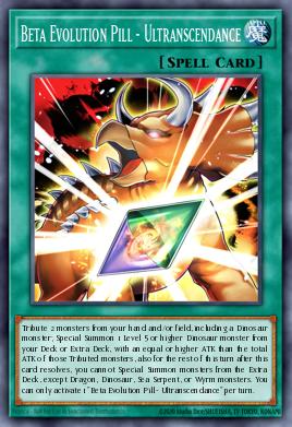 BLGG-EN124 Beta Evolution Pill - Ultranscendance Ultra Rare