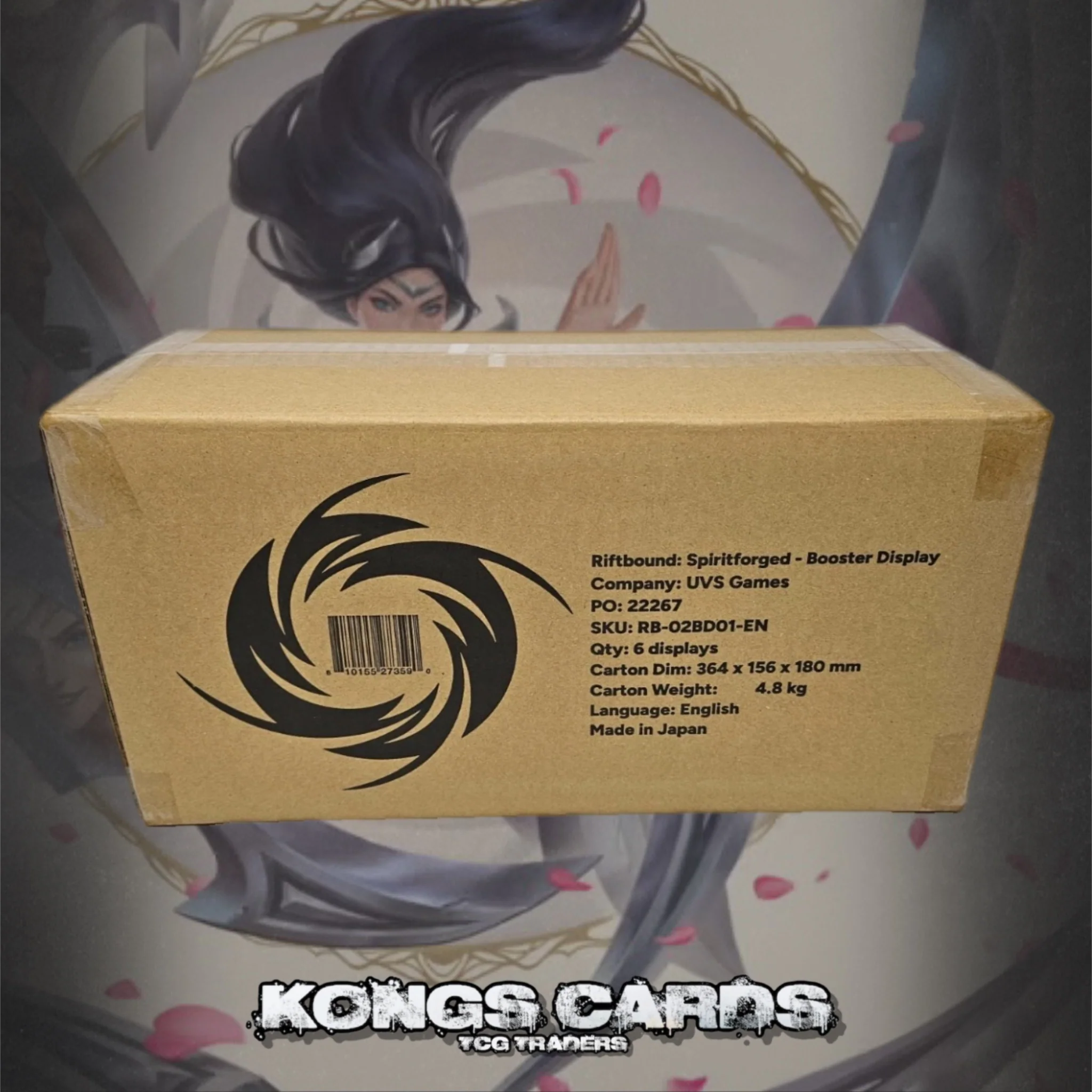 RIFTBOUND SPIRITFORGED LEAGUE OF LEGENDS - BOOSTER BOX CASE (6 BOXES, SEALED) - Image 3